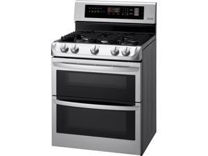 LG 6.9 cu. ft. Gas Double Oven Range with ProBake Convection® and EasyClean® LDG4311ST LG 6.9 cu. ft. Gas Double Oven Range with ProBake Convection® and EasyClean® LDG4311ST