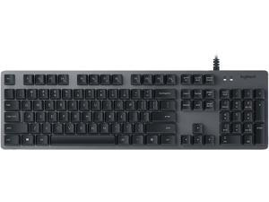 Logitech Recertified 920-008350 K840 Mechanical Keyboard with Romer G mechanical Switches for PC Logitech Recertified 920-008350 K840 Mechanical Keyboard with Romer G mechanical Switches for PC