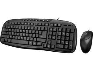 Adesso AKB-133CB Easytouch Desktop USB Multimedia Keyboard And Mouse Combo Adesso AKB-133CB Easytouch Desktop USB Multimedia Keyboard And Mouse Combo