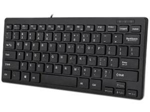 Adesso Slimtouch Mini Usb Keyboard , Space Saving 11.25 Wide, 78 Keys With An Em Adesso Slimtouch Mini Usb Keyboard , Space Saving 11.25 Wide, 78 Keys With An Em