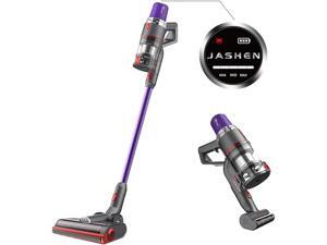 JASHEN V16 Cordless Stick Vacuum Cleaner, Cordless Stick Vacuum with LED Panel, Stick Vacuum Cleaner for Hardwood Floors, Carpet / Rug, Pet Hair, Purple JASHEN V16 Cordless Stick Vacuum Cleaner, Cordless Stick Vacuum with LED Panel, Stick Vacuum Cleaner for Hardwood Floors, Carpet / Rug, Pet Hair, Purple