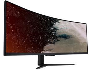 Acer EI491CR Pbmiiipx 49" Black Ultrawide 1800R Curved DFHD (3840 x 1080) Gaming Monitor FreeSync 2 144Hz VA Panel 32:9 4 ms GTG HDMI DisplayPort with Built In Speakers Acer EI491CR Pbmiiipx 49" Black Ultrawide 1800R Curved DFHD (3840 x 1080) Gaming Monitor FreeSync 2 144Hz VA Panel 32:9 4 ms GTG HDMI DisplayPort with Built In Speakers