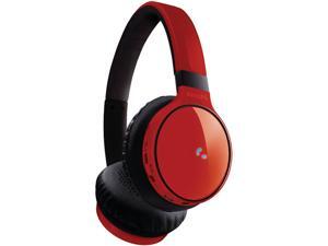 Philips SHB9100 Bluetooth On-Ear Headphones - Red Philips SHB9100 Bluetooth On-Ear Headphones - Red