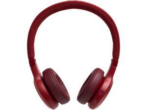 JBL LIVE 400BT With Google, Alexa voice Bluetooth Over- Ear Headphones- Red JBL LIVE 400BT With Google, Alexa voice Bluetooth Over- Ear Headphones- Red