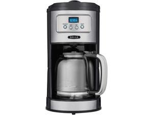 Bella Classics 12-Cup Programmable Coffee Maker, Black 14438 Bella Classics 12-Cup Programmable Coffee Maker, Black 14438