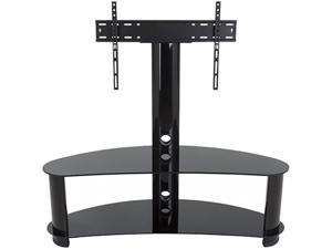 AVF Group - FSL1200CURBB-A - AVF FSL1200CURBB-A: Reflections - Jelly Bean Curved Pedestal TV Stand - Up to 65 Screen AVF Group - FSL1200CURBB-A - AVF FSL1200CURBB-A: Reflections - Jelly Bean Curved Pedestal TV Stand - Up to 65 Screen
