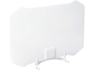 Antop AT-133 Indoor TV Antenna - 35 Mile - Super Slim 0.02" - Piano White - Table Stand - 10ft Cable - 4K UHD Ready Antop AT-133 Indoor TV Antenna - 35 Mile - Super Slim 0.02" - Piano White - Table Stand - 10ft Cable - 4K UHD Ready