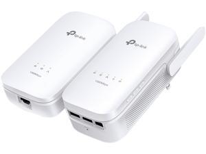 TP-Link AV1300 / AC1350 Gigabit Powerline AC Wi-Fi Kit, HomePlug AV2 Technology w/ Beamforming, Plug, Pair, and Play (TL-WPA8630 KIT V2) TP-Link AV1300 / AC1350 Gigabit Powerline AC Wi-Fi Kit, HomePlug AV2 Technology w/ Beamforming, Plug, Pair, and Play (TL-WPA8630 KIT V2)