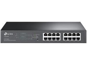 TP-Link TL-SG1016PE 16-Port Gigabit Easy Smart PoE Switch with 8-Port PoE+ TP-Link TL-SG1016PE 16-Port Gigabit Easy Smart PoE Switch with 8-Port PoE+