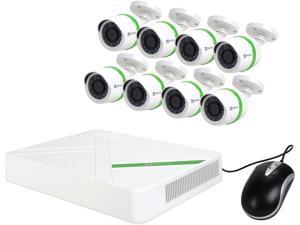 EZVIZ 8 Channel HD 1080p Analog TVI Security System w/ 2TB HDD and 8 Weatherproof 1080p Bullet Cameras, Works with Alexa and Google Home Using IFTTT (BD-2828B2) EZVIZ 8 Channel HD 1080p Analog TVI Security System w/ 2TB HDD and 8 Weatherproof 1080p Bullet Cameras, Works with Alexa and Google Home Using IFTTT (BD-2828B2)