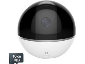 EZVIZ Mini 360 Plus HD 1080p Pan, Tilt, Zoom Indoor Home Security Camera, 16GB Micro SD Included (EZMIN360PLSG16) EZVIZ Mini 360 Plus HD 1080p Pan, Tilt, Zoom Indoor Home Security Camera, 16GB Micro SD Included (EZMIN360PLSG16)