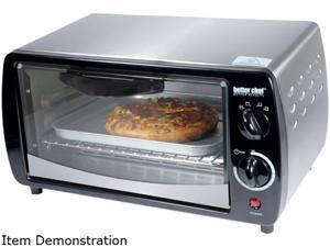 Better Chef IM-269SB Toaster Oven Silver 300W 9 Liter W/Bake Pan & Wire Rack Home & Garden Better Chef IM-269SB Toaster Oven Silver 300W 9 Liter W/Bake Pan & Wire Rack Home & Garden