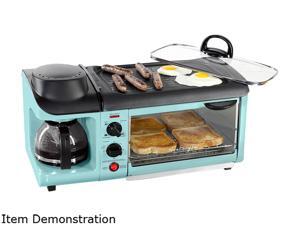 Nostalgia BSET300BLUE Retro Series 3-in-1 Breakfast Station, Blue Nostalgia BSET300BLUE Retro Series 3-in-1 Breakfast Station, Blue