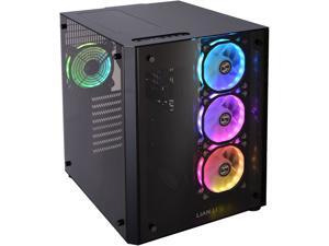 LIAN LI PC-O8RGB Black Aluminum / Tempered Glass ATX Mid Tower Computer Case LIAN LI PC-O8RGB Black Aluminum / Tempered Glass ATX Mid Tower Computer Case