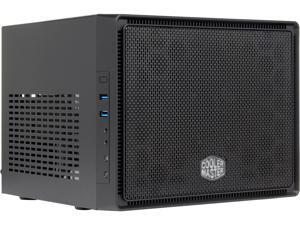 COOLER MASTER Elite 110 RC-110-KKN2 Midnight Black Steel / Plastic Mini-ITX Tower Computer Case COOLER MASTER Elite 110 RC-110-KKN2 Midnight Black Steel / Plastic Mini-ITX Tower Computer Case