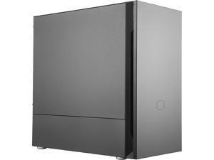 Cooler Master Silencio Series S400 MCS-S400-KN5N-S00 Black Steel, Plastic, Sound Dampening Material Micro ATX Mini Tower Computer Case Cooler Master Silencio Series S400 MCS-S400-KN5N-S00 Black Steel, Plastic, Sound Dampening Material Micro ATX Mini Tower Computer Case