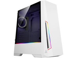 Antec Dark Phantom DP501 White ATX Mid Tower Gaming Case / ARGB Motherboard Sync / Tempered Glass / 3 x 120 mm regular & 1 x 120 mm White LED Fans Included Antec Dark Phantom DP501 White ATX Mid Tower Gaming Case / ARGB Motherboard Sync / Tempered Glass / 3 x 120 mm regular & 1 x 120 mm White LED Fans Included