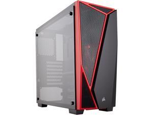 Corsair Carbide Series SPEC-04 CC-9011117-WW Black / Red Tempered glass ATX Mid Tower Computer Case Corsair Carbide Series SPEC-04 CC-9011117-WW Black / Red Tempered glass ATX Mid Tower Computer Case