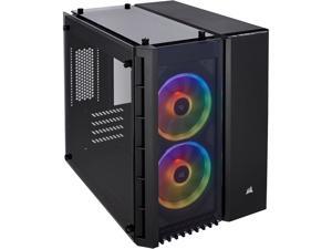 Corsair Crystal Series 280X RGB CC-9011135-WW Black Steel / Plastic / Tempered Glass Micro-ATX Case Computer Case Corsair Crystal Series 280X RGB CC-9011135-WW Black Steel / Plastic / Tempered Glass Micro-ATX Case Computer Case