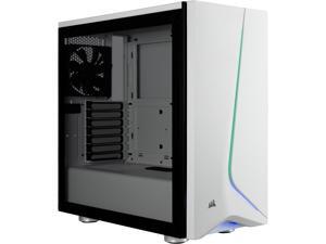 Corsair Carbide Series SPEC-06 RGB CC-9011147-WW White Steel / Plastic / Tempered Glass ATX Mid Tower Computer Case Corsair Carbide Series SPEC-06 RGB CC-9011147-WW White Steel / Plastic / Tempered Glass ATX Mid Tower Computer Case