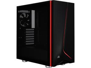 Corsair Carbide Series SPEC-06 CC-9011144-WW Black Steel / Plastic / Tempered Glass ATX Mid Tower Computer Case Corsair Carbide Series SPEC-06 CC-9011144-WW Black Steel / Plastic / Tempered Glass ATX Mid Tower Computer Case