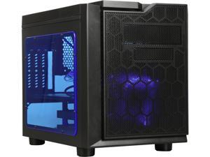 APEVIA X-QPACK3-BL Blue SECC Micro ATX Cube Case Computer Case APEVIA X-QPACK3-BL Blue SECC Micro ATX Cube Case Computer Case