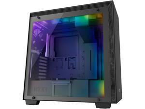 NZXT H700i - ATX Mid-Tower PC Gaming Case - CAM-Powered Smart Device - RGB and Fan Control - Tempered Glass Panel - Enhanced Cable Management System - Water-Cooling Ready - Black NZXT H700i - ATX Mid-Tower PC Gaming Case - CAM-Powered Smart Device - RGB and Fan Control - Tempered Glass Panel - Enhanced Cable Management System - Water-Cooling Ready - Black