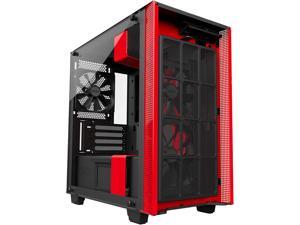 NZXT H400 - MicroATX PC Gaming Case - Tempered Glass Panel - All-Steel Construction - Enhanced Cable Management System - Water Cooling Ready - Black/Red NZXT H400 - MicroATX PC Gaming Case - Tempered Glass Panel - All-Steel Construction - Enhanced Cable Management System - Water Cooling Ready - Black/Red