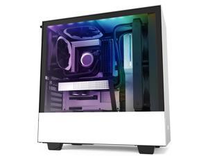 NZXT H510i - Compact ATX Mid -Tower PC Gaming Case - Front I/O USB Type-C Port - Vertical GPU Mount - Tempered Glass Side Panel - Integrated RGB Lighting - Water-Cooling Ready - White/Black NZXT H510i - Compact ATX Mid -Tower PC Gaming Case - Front I/O USB Type-C Port - Vertical GPU Mount - Tempered Glass Side Panel - Integrated RGB Lighting - Water-Cooling Ready - White/Black