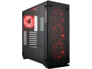 Rosewill ATX Mid Tower Gaming PC Computer Case, 7 Color LED Fans, 240mm Water Cooling Radiator Support, Tempered Glass & Steel, Front Hexagon Design - PRISM T500 Rosewill ATX Mid Tower Gaming PC Computer Case, 7 Color LED Fans, 240mm Water Cooling Radiator Support, Tempered Glass & Steel, Front Hexagon Design - PRISM T500