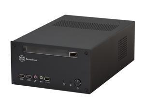 SILVERSTONE Black Aluminum Lascala Series LC12B Mini-ITX Media Center / HTPC Case SILVERSTONE Black Aluminum Lascala Series LC12B Mini-ITX Media Center / HTPC Case