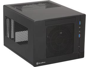 SilverStone Sugo Series SG05BB-LITE Black SECC / Plastic Mini-ITX Desktop Computer Case with 2 x USB3.0 ports (Black) SilverStone Sugo Series SG05BB-LITE Black SECC / Plastic Mini-ITX Desktop Computer Case with 2 x USB3.0 ports (Black)