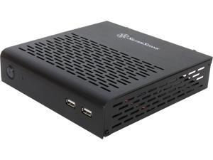 SILVERSTONE Black Aluminum / Steel PT13B Mini ITX Media Center / HTPC Case SILVERSTONE Black Aluminum / Steel PT13B Mini ITX Media Center / HTPC Case