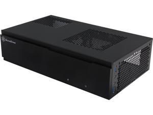 SILVERSTONE MILO Series ML06B Steel Body Mini-ITX Media Center/ HTPC Computer Case with Aluminum Front Panel SILVERSTONE MILO Series ML06B Steel Body Mini-ITX Media Center/ HTPC Computer Case with Aluminum Front Panel