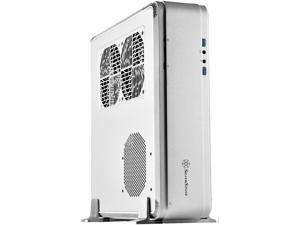 SilverStone Fortress Series SST-FTZ01S-E Silver Aluminum unibody frame, steel chassis Mini-ITX Computer Case SilverStone Fortress Series SST-FTZ01S-E Silver Aluminum unibody frame, steel chassis Mini-ITX Computer Case