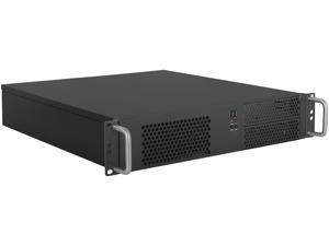 iStarUSA D-214E-MATX-RF Black Steel 2U Rackmount 2U Compact microATX Rackmount Chassis iStarUSA D-214E-MATX-RF Black Steel 2U Rackmount 2U Compact microATX Rackmount Chassis
