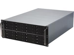 Athena Power RM-4U4243HE12 12Gb/s 4U Hot-Swap 24-Bay E-ATX Rackmount Server Chassis w/ 12 Gbps Mini-SAS Backplane Supports 24 x 3.5" or 2.5" SAS / SATA SSD / HDD - Support E-ATX (12" x 13") M/B - Supp Athena Power RM-4U4243HE12 12Gb/s 4U Hot-Swap 24-Bay E-ATX Rackmount Server Chassis w/ 12 Gbps Mini-SAS Backplane Supports 24 x 3.5" or 2.5" SAS / SATA SSD / HDD - Support E-ATX (12" x 13") M/B - Supp