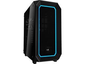 AeroCool P7 series P7-C0 Black Steel / Tempered Glass ATX Mid Tower Computer Case ATX PSU (Optional) Power Supply AeroCool P7 series P7-C0 Black Steel / Tempered Glass ATX Mid Tower Computer Case ATX PSU (Optional) Power Supply