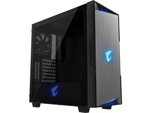 GIGABYTE AORUS C300 Glass ATX Gaming Case, Tinted Tempered Glass, RGB Fusion 2.0, USB 3.1 Gen 2 Type C and HDMI, VR Ready, Watercooling Ready, Vertical GPU mount support, Enhanced Airflow - GB-AC300G GIGABYTE AORUS C300 Glass ATX Gaming Case, Tinted Tempered Glass, RGB Fusion 2.0, USB 3.1 Gen 2 Type C and HDMI, VR Ready, Watercooling Ready, Vertical GPU mount support, Enhanced Airflow - GB-AC300G