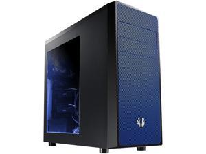 BitFenix Neos Window Side Panel Computer Case, Black/Blue, BFC-NEO-100-KKWSB-RP, ATX/Micro ATX/Mini-ITX Form Factor, Compatible with ATX PSU BitFenix Neos Window Side Panel Computer Case, Black/Blue, BFC-NEO-100-KKWSB-RP, ATX/Micro ATX/Mini-ITX Form Factor, Compatible with ATX PSU