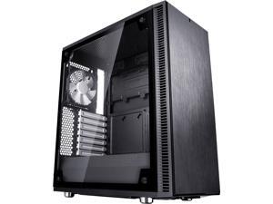 Fractal Design Define C TG Black Tempered Glass Window Silent Compact ATX Mid Tower Computer Case Fractal Design Define C TG Black Tempered Glass Window Silent Compact ATX Mid Tower Computer Case