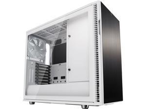 Fractal Design Define R6 White Brushed Aluminum/Steel ATX Silent Modular Tempered Glass Window Mid Tower Computer Case Fractal Design Define R6 White Brushed Aluminum/Steel ATX Silent Modular Tempered Glass Window Mid Tower Computer Case