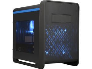 DIYPC Cuboid-B Black USB 3.0 Gaming Micro-ATX Mid Tower Computer Case w/1 x 140mm LED Blue Fan x Front, 1 x120mm LED Blue Fan x rear DIYPC Cuboid-B Black USB 3.0 Gaming Micro-ATX Mid Tower Computer Case w/1 x 140mm LED Blue Fan x Front, 1 x120mm LED Blue Fan x rear