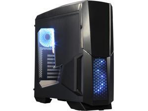 DIYPC Gamemax-BK-RGB Black Dual USB 3.0 ATX Full Tower Gaming Computer Case with Build-in 3 x RGB LED Fans and RGB Remote Control DIYPC Gamemax-BK-RGB Black Dual USB 3.0 ATX Full Tower Gaming Computer Case with Build-in 3 x RGB LED Fans and RGB Remote Control