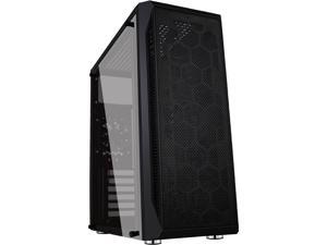 DIYPC DIY-S07-BK Black USB 3.0 ATX Mid Tower Computer Case with 1 x 80mm Rear Fan Pre-installed DIYPC DIY-S07-BK Black USB 3.0 ATX Mid Tower Computer Case with 1 x 80mm Rear Fan Pre-installed