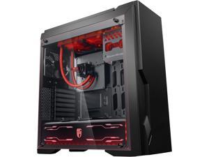 DEEPCOOL Gamer Storm DUKASE LIQUID-ATX Mid Tower Computer Case 240mm liquid Cooling System Pre-installed, LED Lighting System, Visible Fluid Flow DEEPCOOL Gamer Storm DUKASE LIQUID-ATX Mid Tower Computer Case 240mm liquid Cooling System Pre-installed, LED Lighting System, Visible Fluid Flow