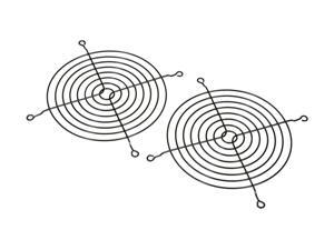 APEVIA G-140MM 140mm Fan Grill 2 in 1 pack APEVIA G-140MM 140mm Fan Grill 2 in 1 pack