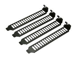 Silverstone AEROSLOTS-BP Maximum Vented PCI Slot Covers - Black Painted Finishing Silverstone AEROSLOTS-BP Maximum Vented PCI Slot Covers - Black Painted Finishing