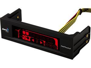Touch control 4 fan speed controller w/ 7 changeable backlight colors LCD display Touch control 4 fan speed controller w/ 7 changeable backlight colors LCD display