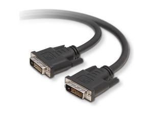 Belkin F2E7171-14IN-SV 14.00" DVI to DVI Male to Male DVI-D Single Link Cable Belkin F2E7171-14IN-SV 14.00" DVI to DVI Male to Male DVI-D Single Link Cable